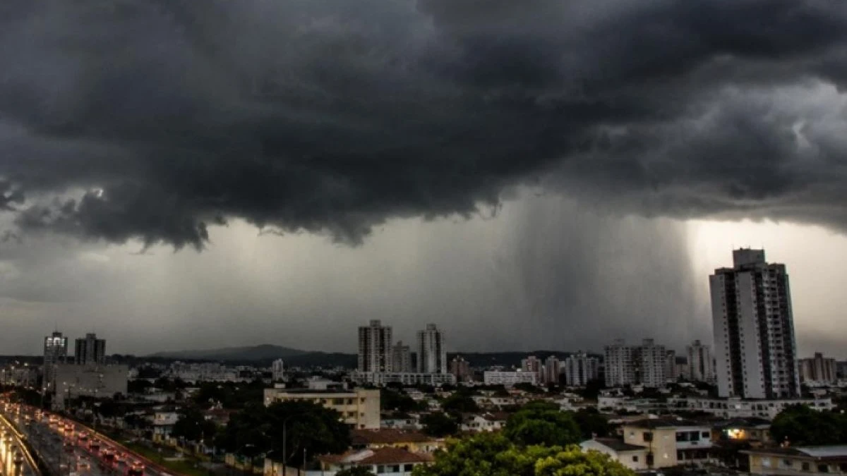 INMET alerta para chuva intensa nesta segunda-feira (05) no Vale do Paraíba