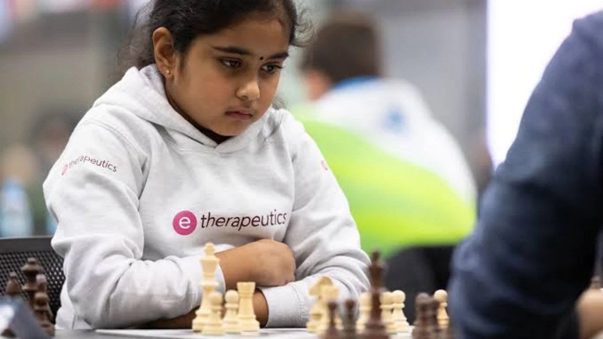 Britânica de 11 anos se torna a mais jovem Grande Mestra da história do xadrez