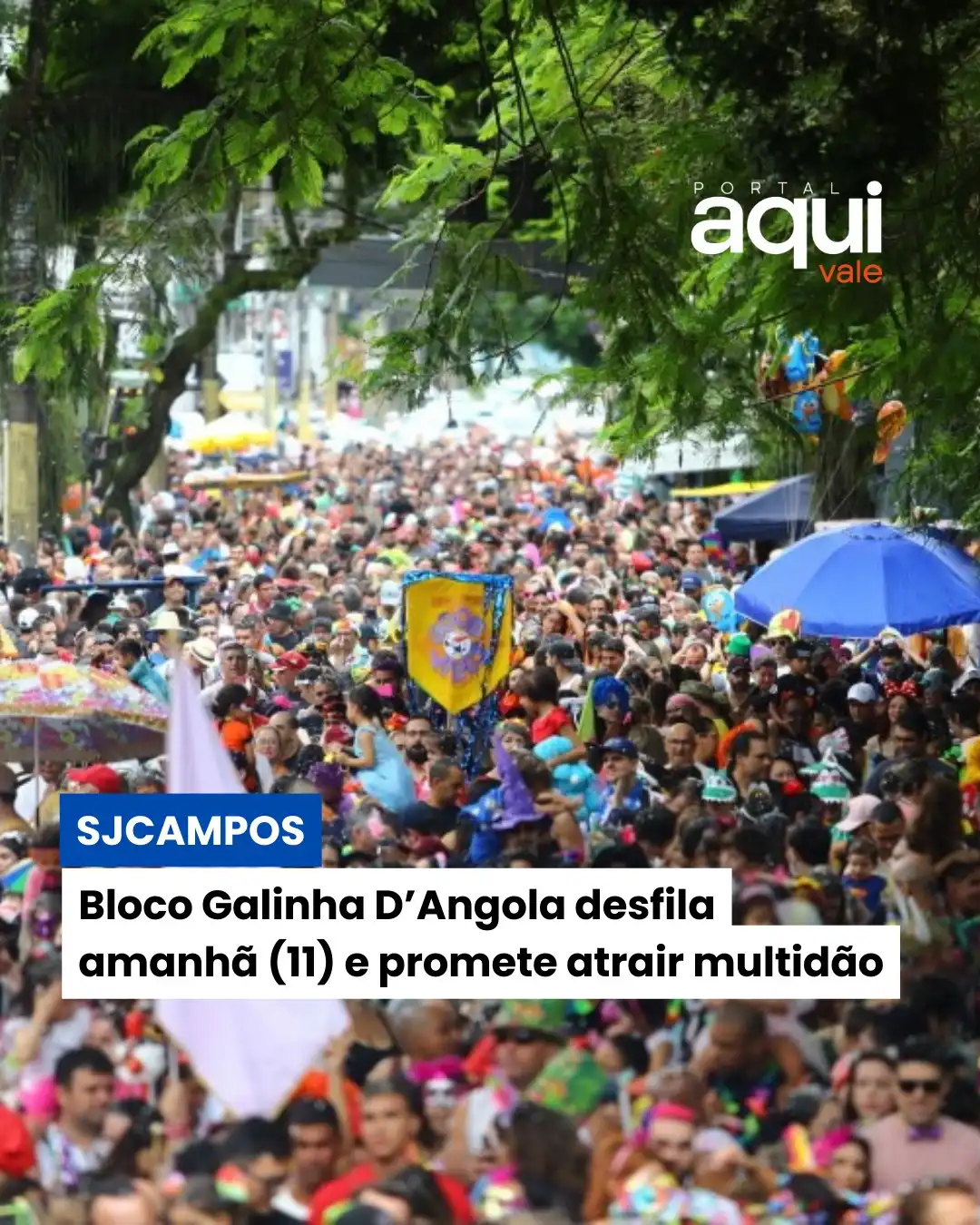 Galinha D’Angola faz 10 anos e desfila no domingo de Carnaval