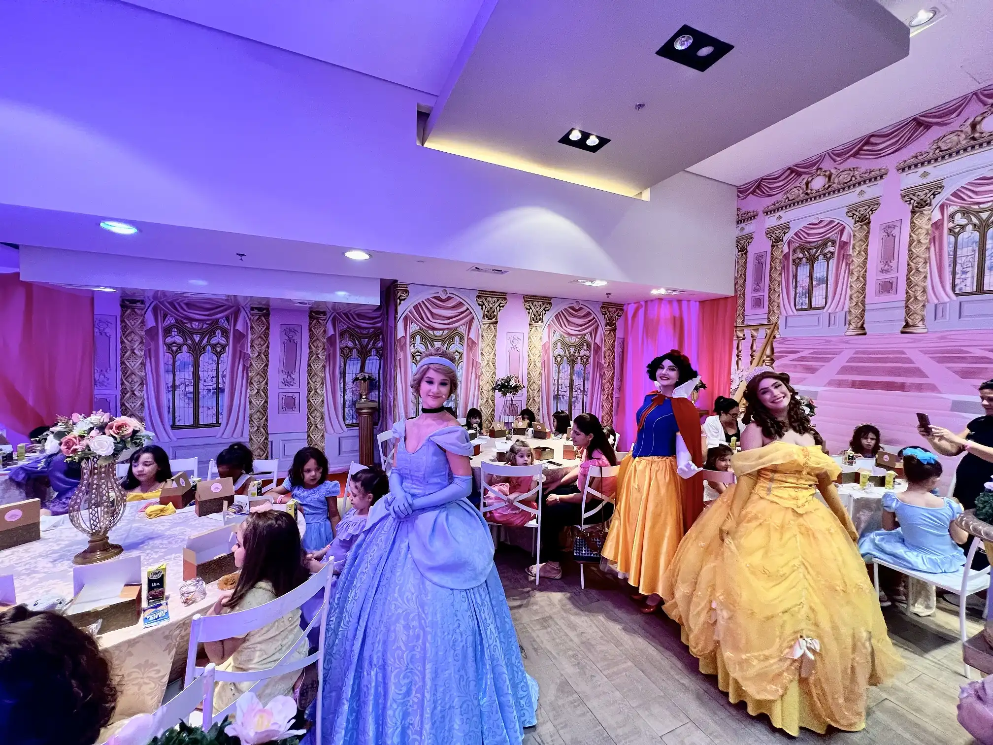 Shopping em Pinda apresenta "Chá das princesas"