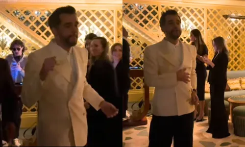 Vídeo mostra comemoração de Wagner Moura após vitória no Globo de Ouro 