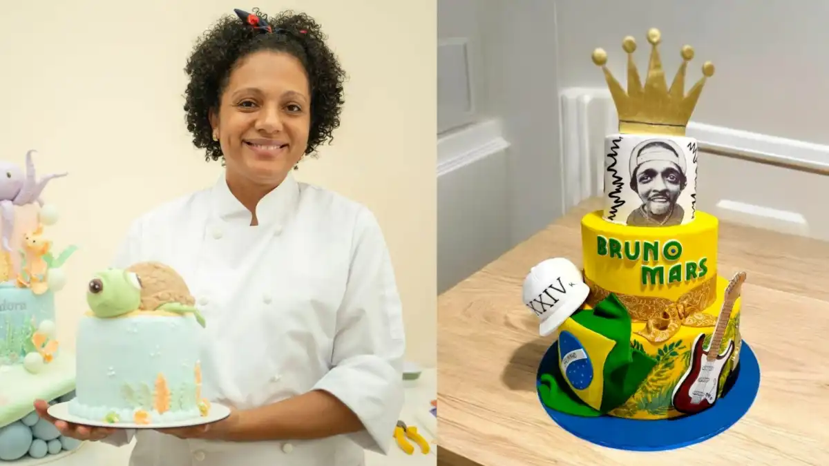 Gente em destaque: confeiteira que começou em São José fez bolo para Bruno Mars e outros famosos