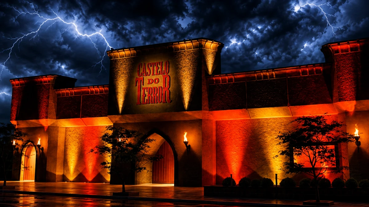 Castelo do Terror é atração em Campos do Jordão