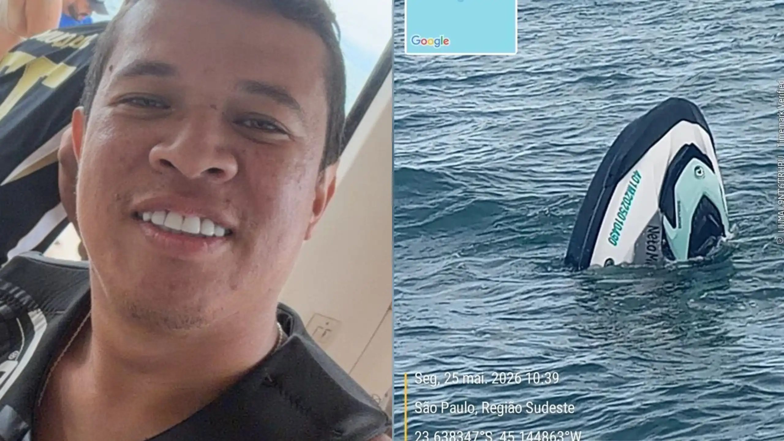 Corpo de Dheorge Pereira é encontrado após nove dias de buscas em Ilhabela