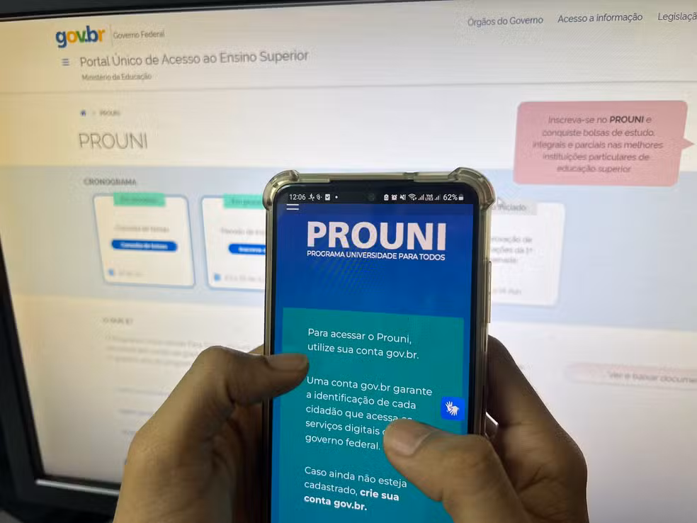 Prouni 2026/2 inicia período de inscrições nesta terça-feira (07)