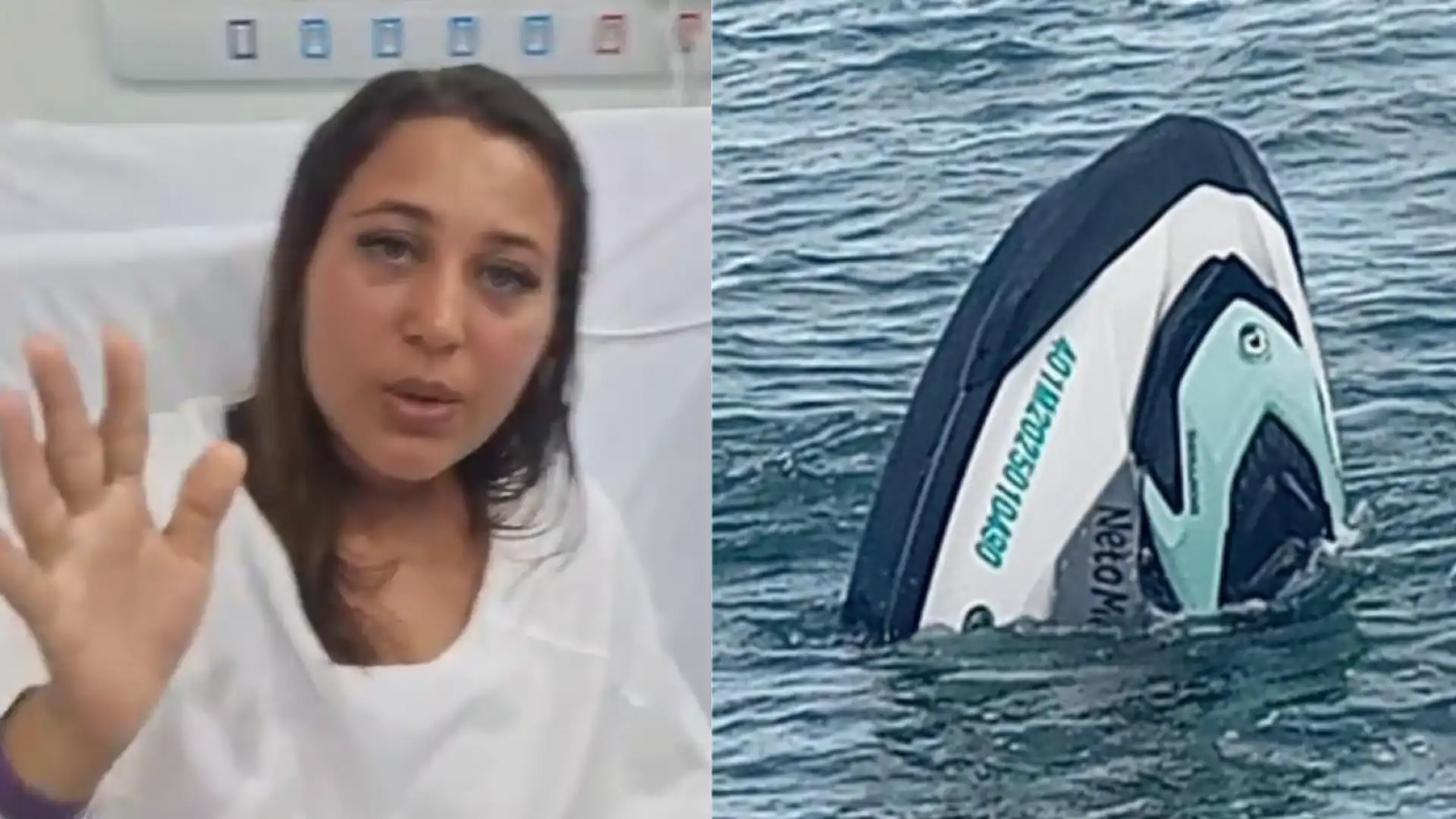 Em vídeo, Bruna agradece orações após sobreviver em acidente em Ilhabela