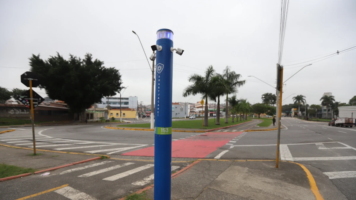 Jacareí amplia vigilância com novos totens de segurança