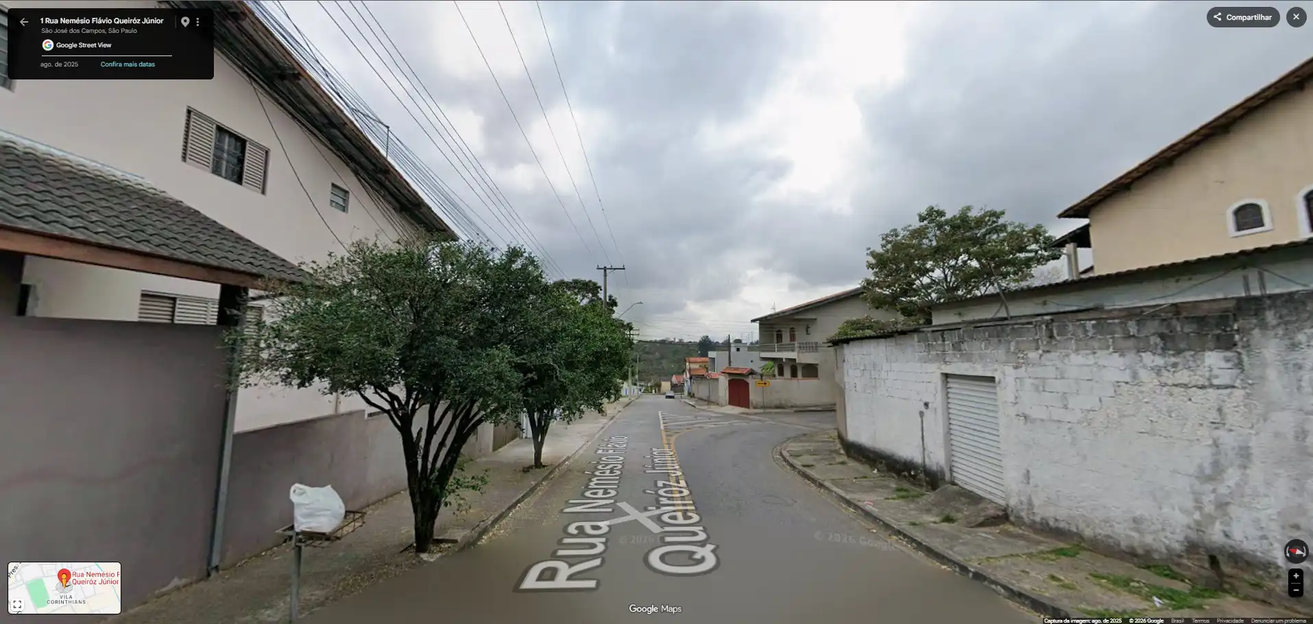 Jornalista viraliza ao mostrar bairro corinthiano em SJCampos