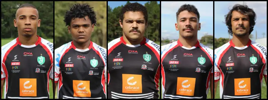 Jacareí Rugby tem cinco convocados pelo Brasil para duelo contra equipe canadense