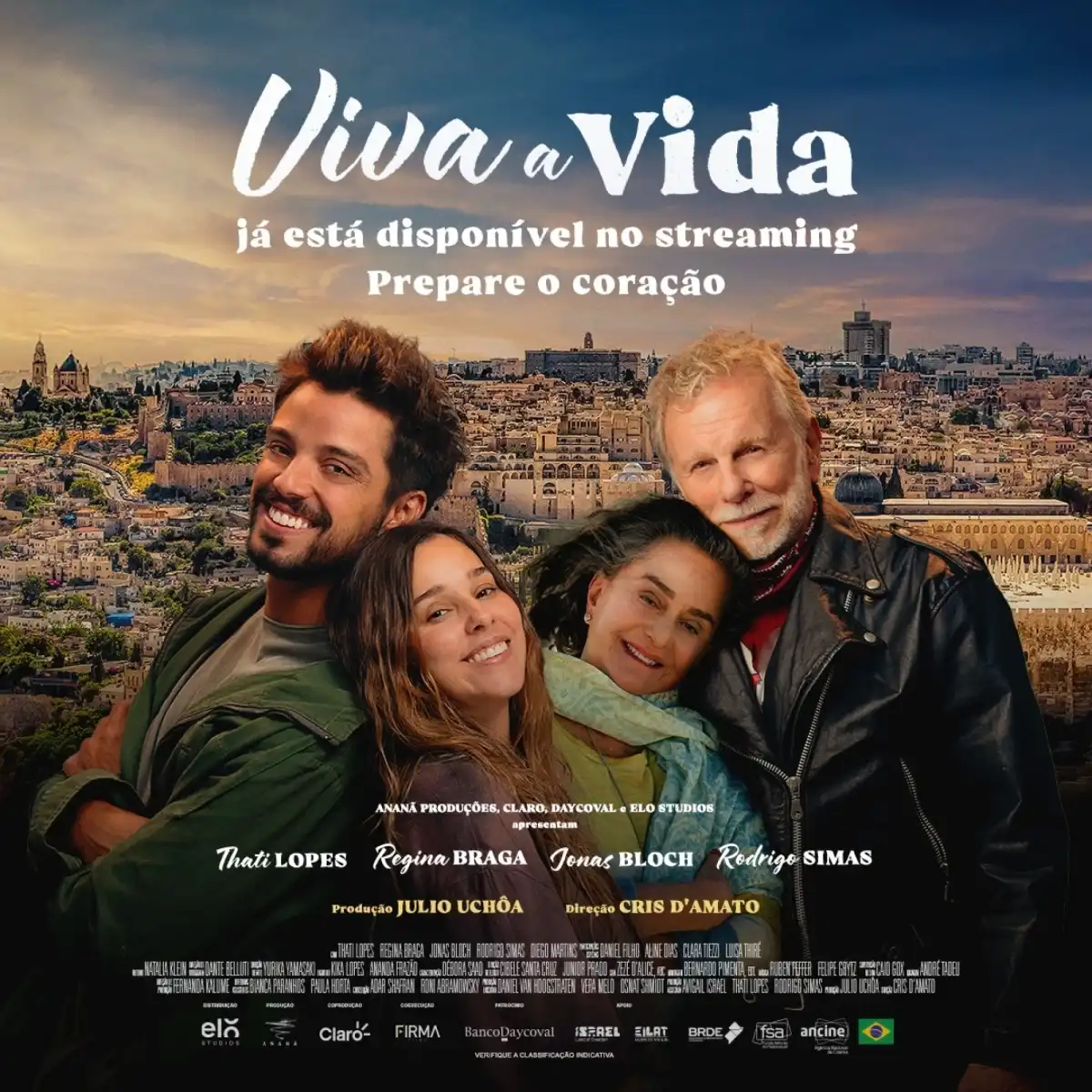 Em meio à guerra, filme brasileiro gravado em Israel entra no Top 5 da Netflix