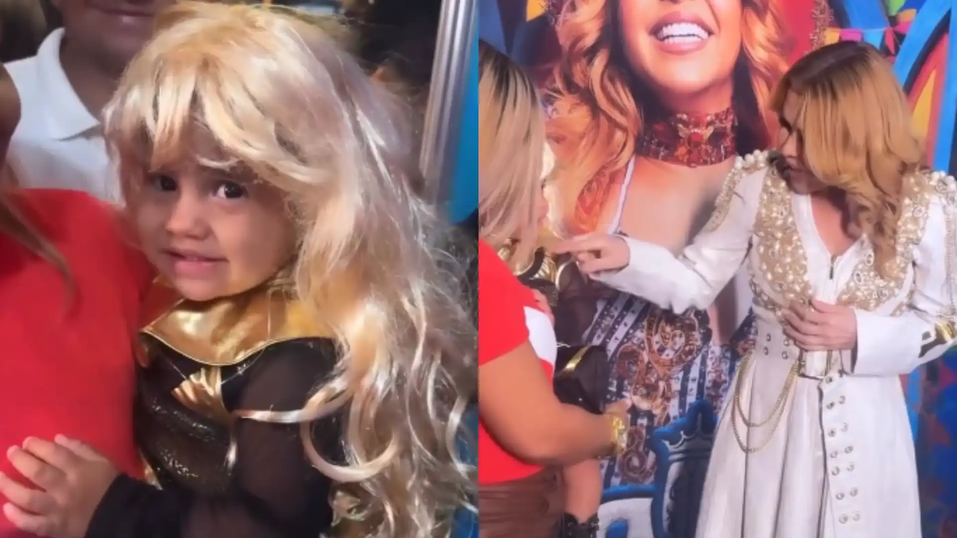 "Mini Joelma" realiza sonho e conhece a cantora durante show em Petrolina