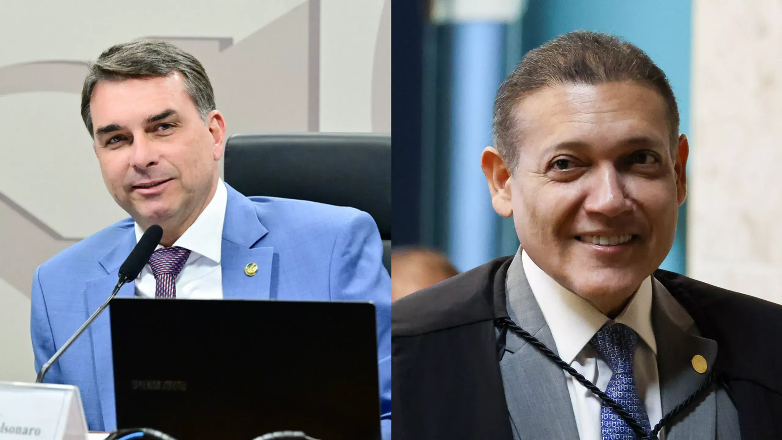 Nunes Marques suspende pesquisa eleitoral que apontava queda de Flávio Bolsonaro nas intenções de voto