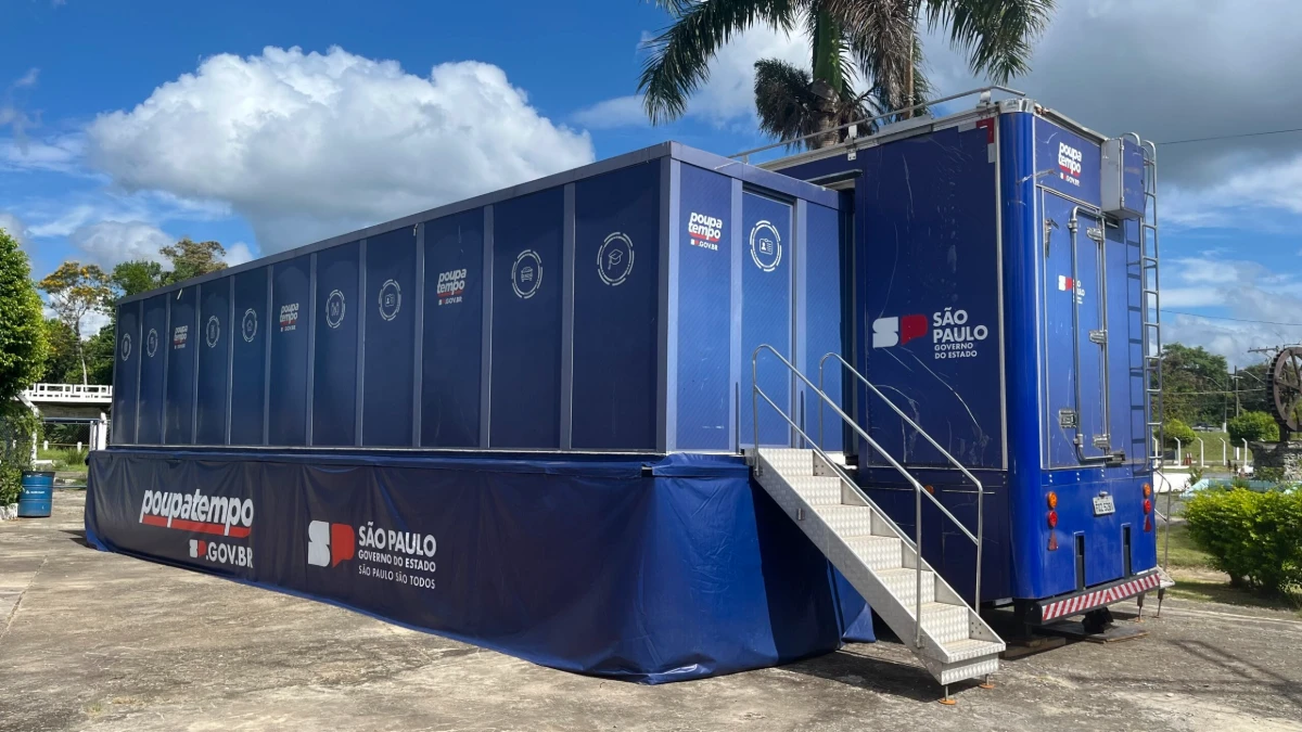 Poupatempo chega a Paraibuna entre os dias 13 a 18 de Julho