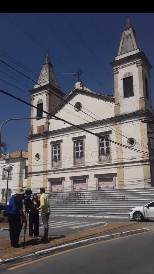 Protesto denuncia 16 anos de abandono e risco de perda da histórica Igreja do Rosário em Taubaté