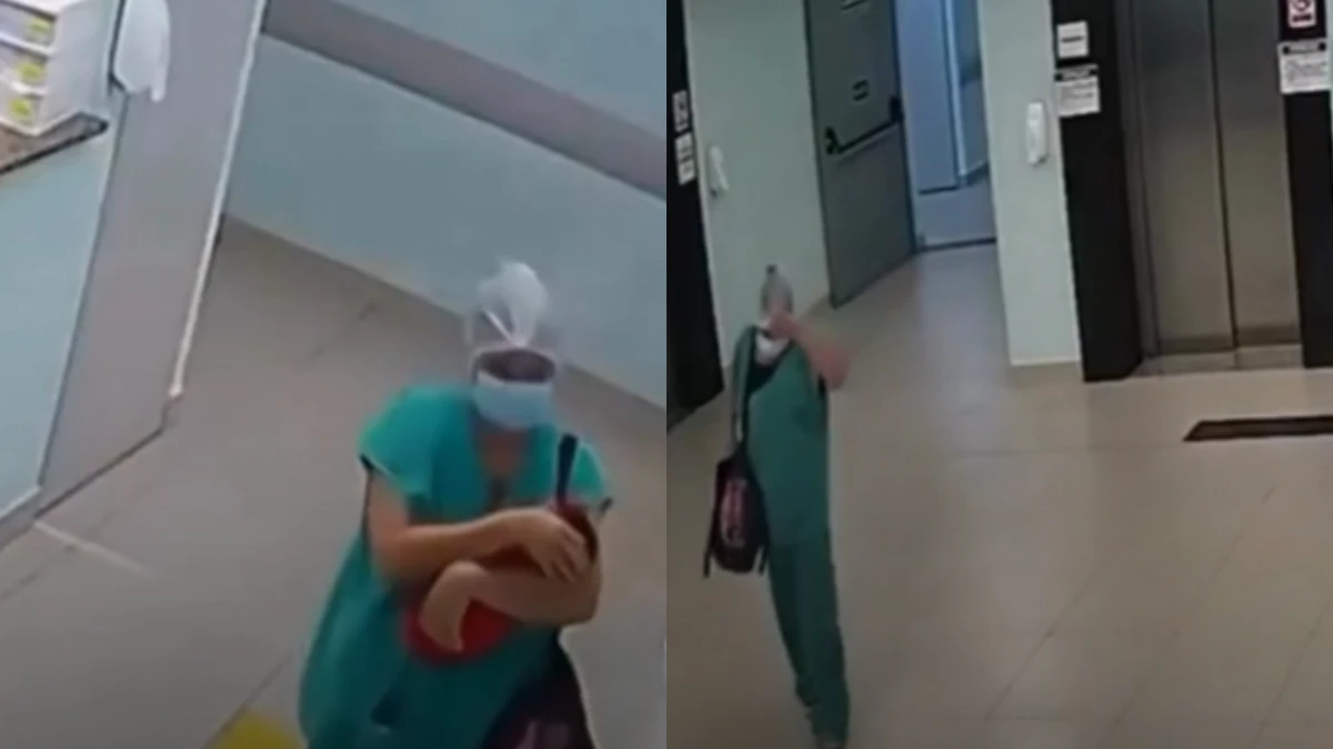 Técnica de enfermagem tenta sequestrar bebê; Tia impede fuga