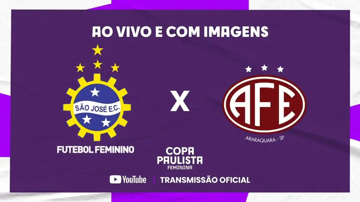 Centauro transmite ao vivo a partida entre Ferroviária e São José pelo Paulistão Feminino