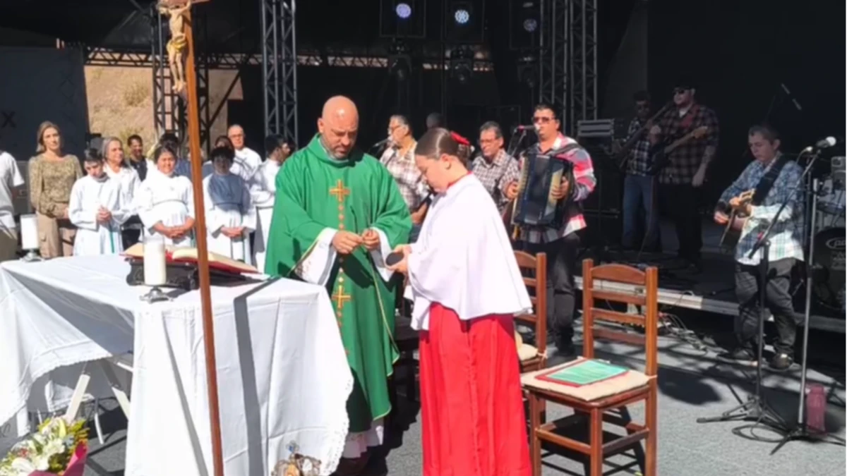 Missa é celebrada no encerramento da Expo Agro Jacareí neste domingo (19)