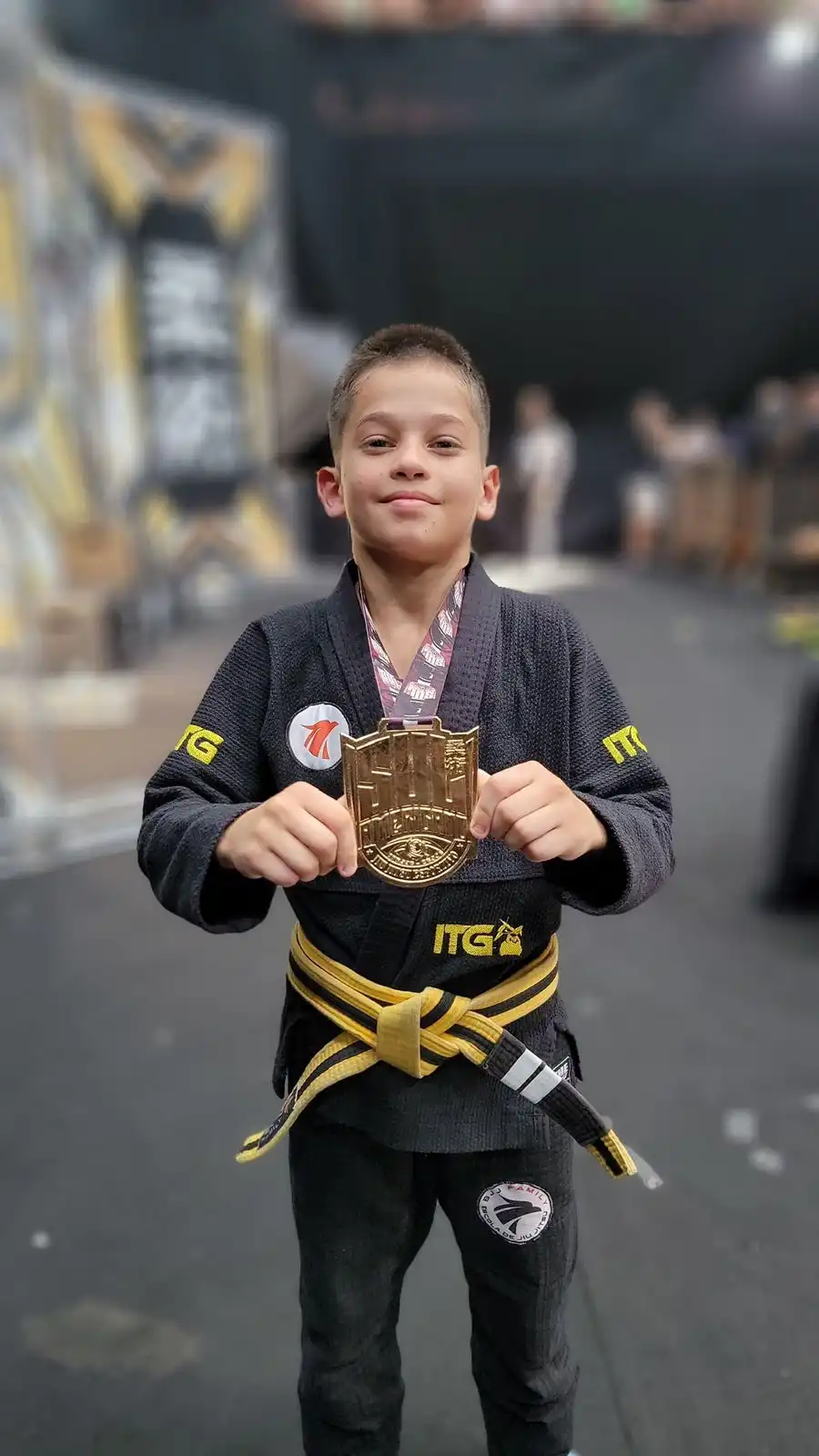 Joseense de 12 anos conquista título sul-americano de jiu-jitsu e desponta como promessa da modalidade